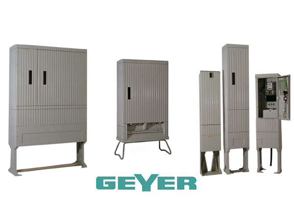 Outdoor typed electrical meter and cable cabinets